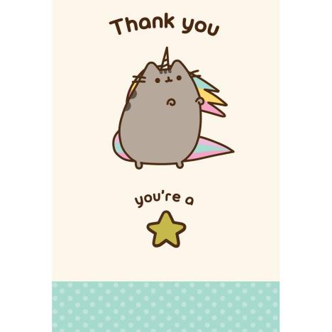 Thank You Pusheen Card   £2.10