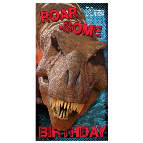 Roar-Some Birthday Natural History Museum Birthday Card  £1.50