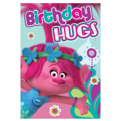 Birthday Hugs Trolls Birthday Card  £1.89