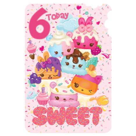 6 Today Num Noms Birthday Card  £0.99