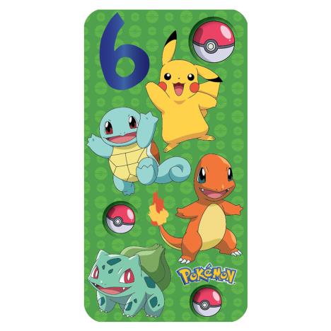 6th Birthday Pokemon Birthday Card  £1.99