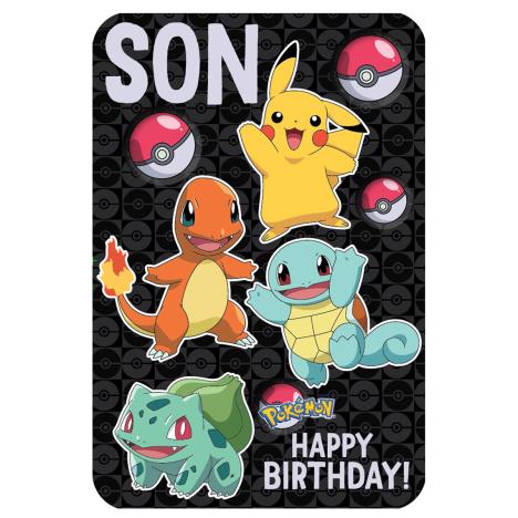 Son Pokemon Birthday Card  £2.79