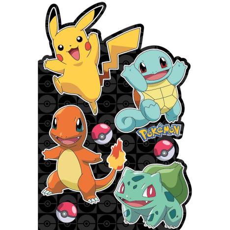 Pokemon Shaped Birthday Card  £1.50