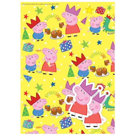 Peppa Pig Gift Wrap & Tags  £1.20