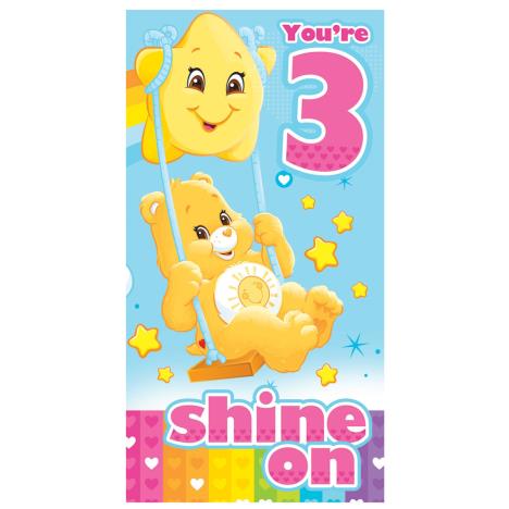3rd Birthday Care Bears Birthday Card  £1.99