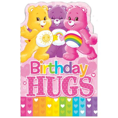 Birthday Hugs Care Bears Birthday Card  £1.50