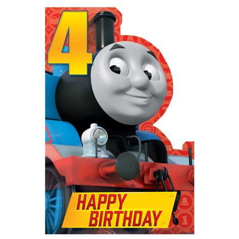 4th Birthday Thomas & Friends Birthday Card (253771) - Character Brands
