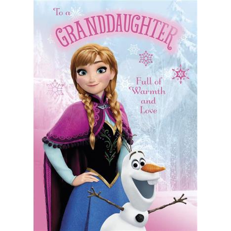 Granddaughter Birthday Disney Frozen Birthday Card  £1.85