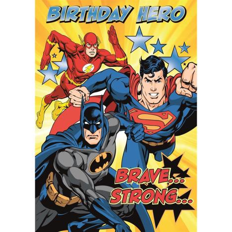 Birthday Hero DC Justice League Birthday Card  £2.40