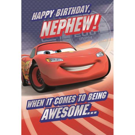 Nephew Disney Cars Birthday Card   £1.85