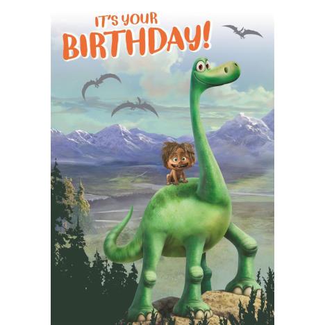 Its Your Birthday Disney The Good Dinosaur Birthday Card  £1.40