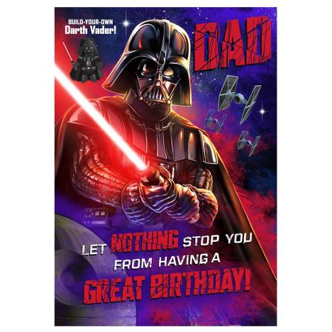 Star Wars Dad Darth Vader Birthday Card  £2.40