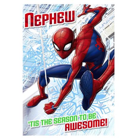Nephew Spiderman Christmas Card  £2.40