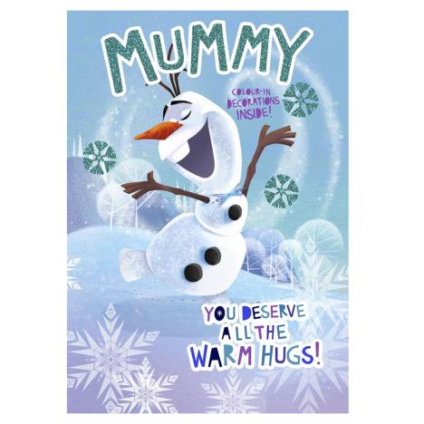 Mummy Disney Frozen Christmas Card With Removable Tree Decorations  £2.80