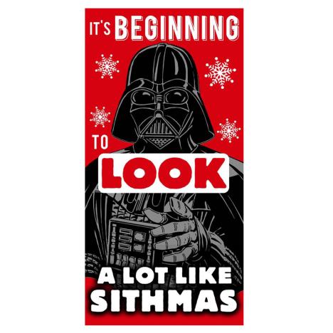 Star Wars Darth Vader Christmas Money / Gift Wallet  £1.05