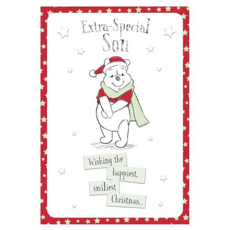 Son Winnie The Pooh Classic Sketch Christmas Card  £2.40