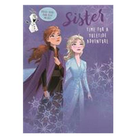 Sister Disney Frozen Christmas Card  £2.49