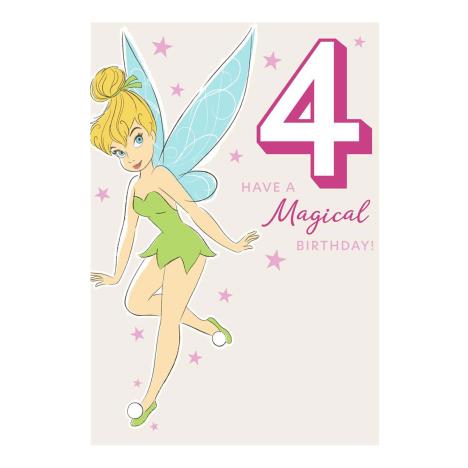 Disney Tinkerbell 4th Birthday Card   £1.00