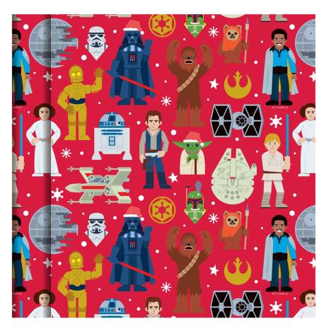 Star Wars 4m Christmas Roll Wrap  £3.15
