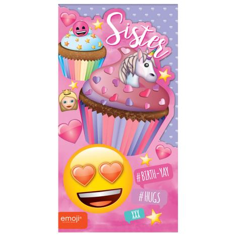 Emoji Sister Birthday Card  £2.39