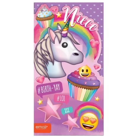 Emoji Niece Birthday Card  £2.39