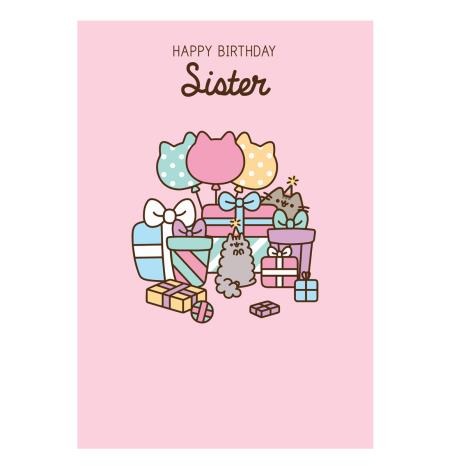 Sister Pusheen Birthday Card  £1.99