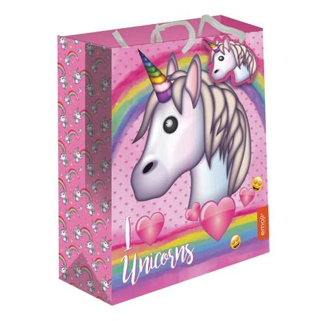 Emoji Unicorn Large Gift Bag  £1.99