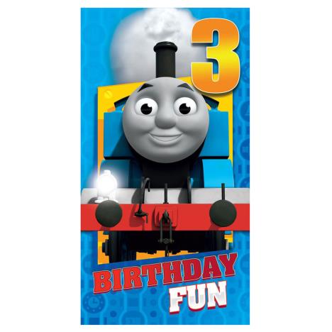 3rd Birthday Thomas & Friends Birthday Card (269796) - Character Brands
