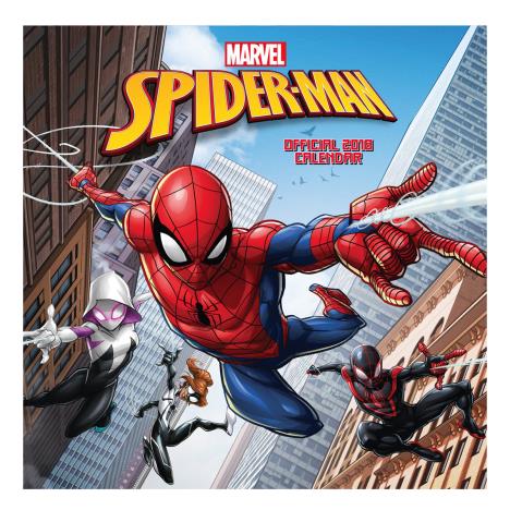 Spiderman Official 2018 Square Calendar  £4.99