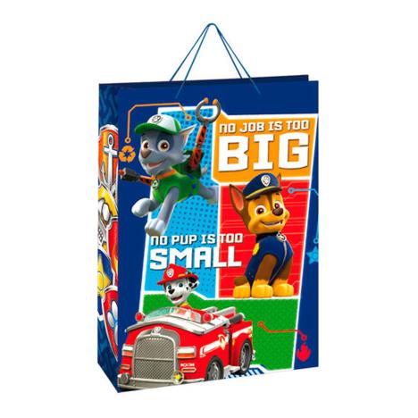 Medium Paw Patrol No Job Too Small Blue Gift Bag  £0.99