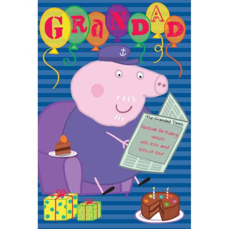 Grandad Peppa Pig Birthday Card  £2.10