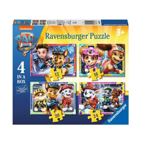 Paw Patrol The Movie 4 In a Box Jigsaw Puzzles  £5.99
