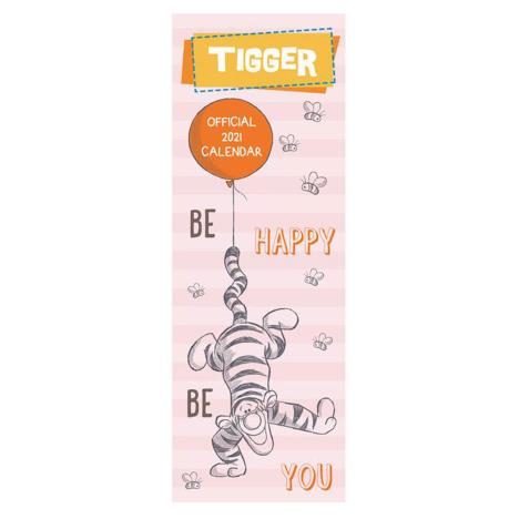 Winnie The Pooh Tigger 2021 Official Slim Calendar  £2.99