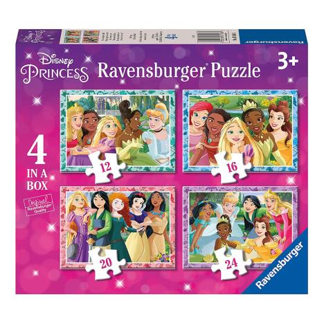 Disney Princess 4 In A Box Jigsaw Puzzles  £6.99