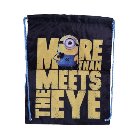 More Than Meets The Eye Minions Drawstring Bag  £4.99