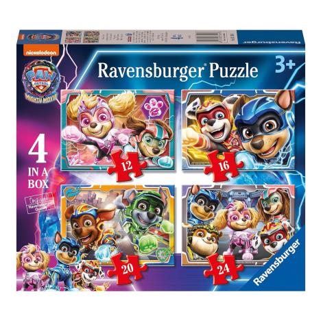Paw Patrol The Mighty Movie 4 In A Box Jigsaw Puzzles  £6.99