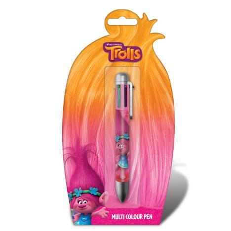 Trolls 6 in 1 Multi-Colour Pen on Pack   £1.99