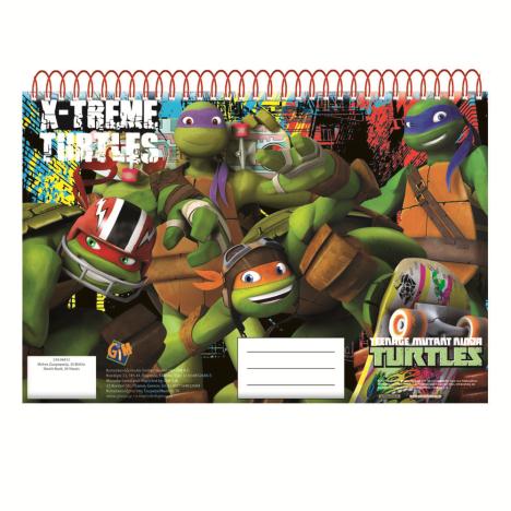 A4 Teenage Mutant Ninja Turtles Spiral Sketch Book  £1.79
