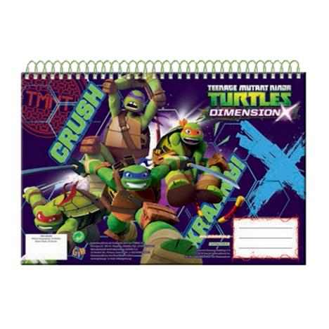Teenage Mutant Ninja Turtles Spiral 30 Sheet Sketch Book  £1.69