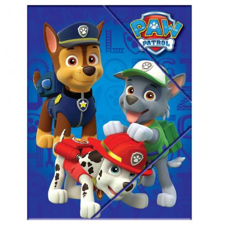 Paw Patrol Plastic A4 Elasto Folder  £1.69