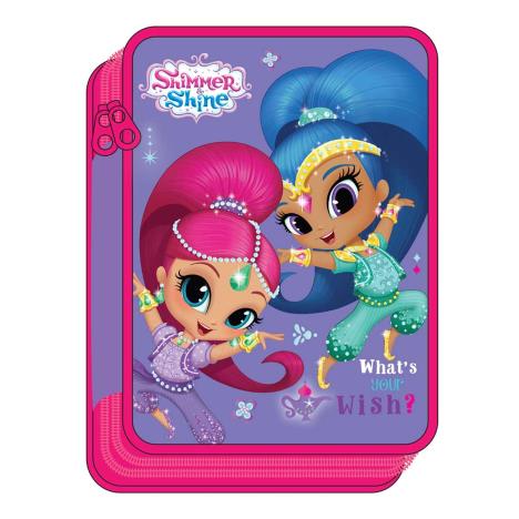 Shimmer & Shine Double Decker Filled Pencil Case  £10.99