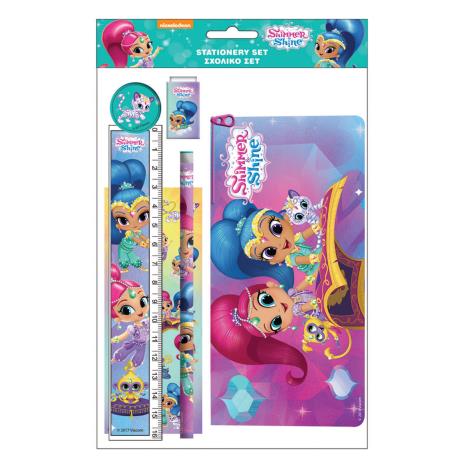 Shimmer & Shine 6 Piece Stationery Set  £2.99