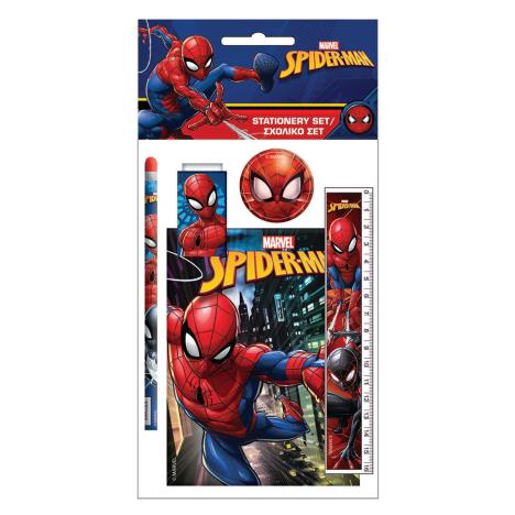 Spiderman 5 Piece Stationery Set  £1.49