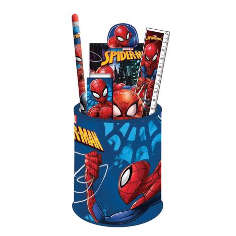 Spiderman 7 Piece Stationery Set in Pencil Pot  £2.69