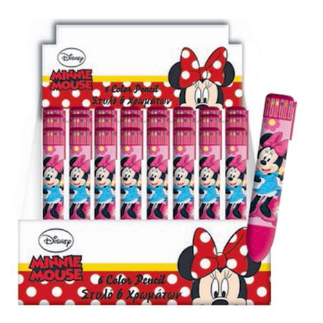 Minnie Mouse 6 in 1 Colour Changing Multi Pen  £0.99