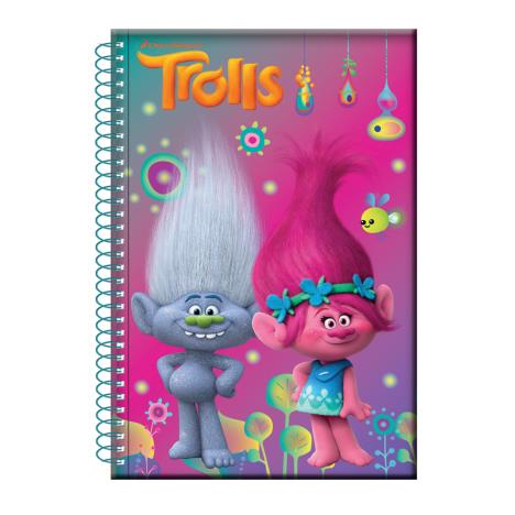 Trolls B5 Soft Cover Spiral Notebook 70 sheets   £1.99