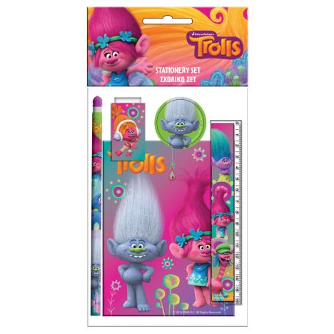 Trolls 5 Piece Stationery Set   £1.99