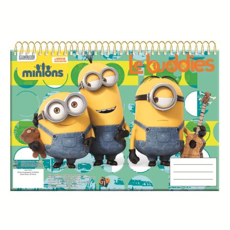A4 Minions Spiral Sketch Book   £1.99