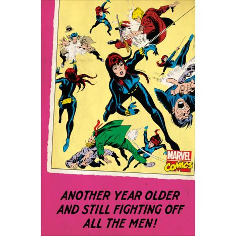 Another Year Older Marvel Birthday Card  £1.69