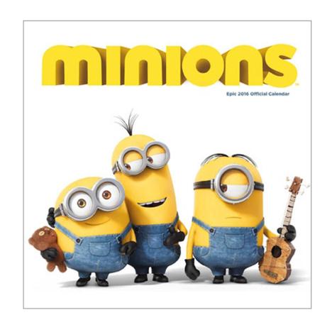 2016 Official Minions Mini Calendar  £4.99